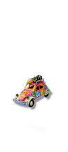 Carica l&#39;immagine nel visualizzatore di Gallery, Citroen 2CV - Miniature Decorate - codice 27
