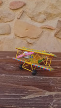 Carica e avvia il video nel visualizzatore di galleria, Aeroplano - Miniature Decorate - cod 29
