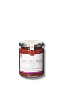 Sugo alla Norma con Melanzane fritte in Olio Extra Vergine di Oliva - 290 gr